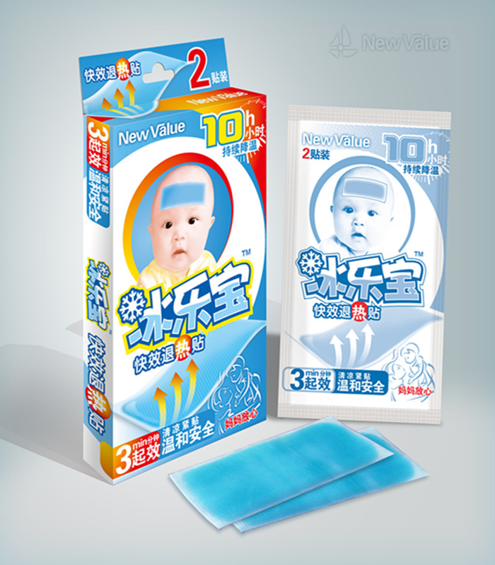 冰樂寶快效退熱貼