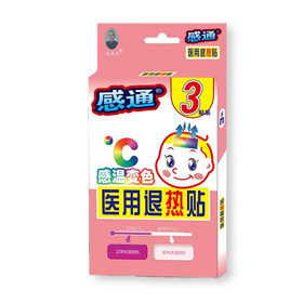 鳳仁堂感通變色--醫用退熱貼3貼裝